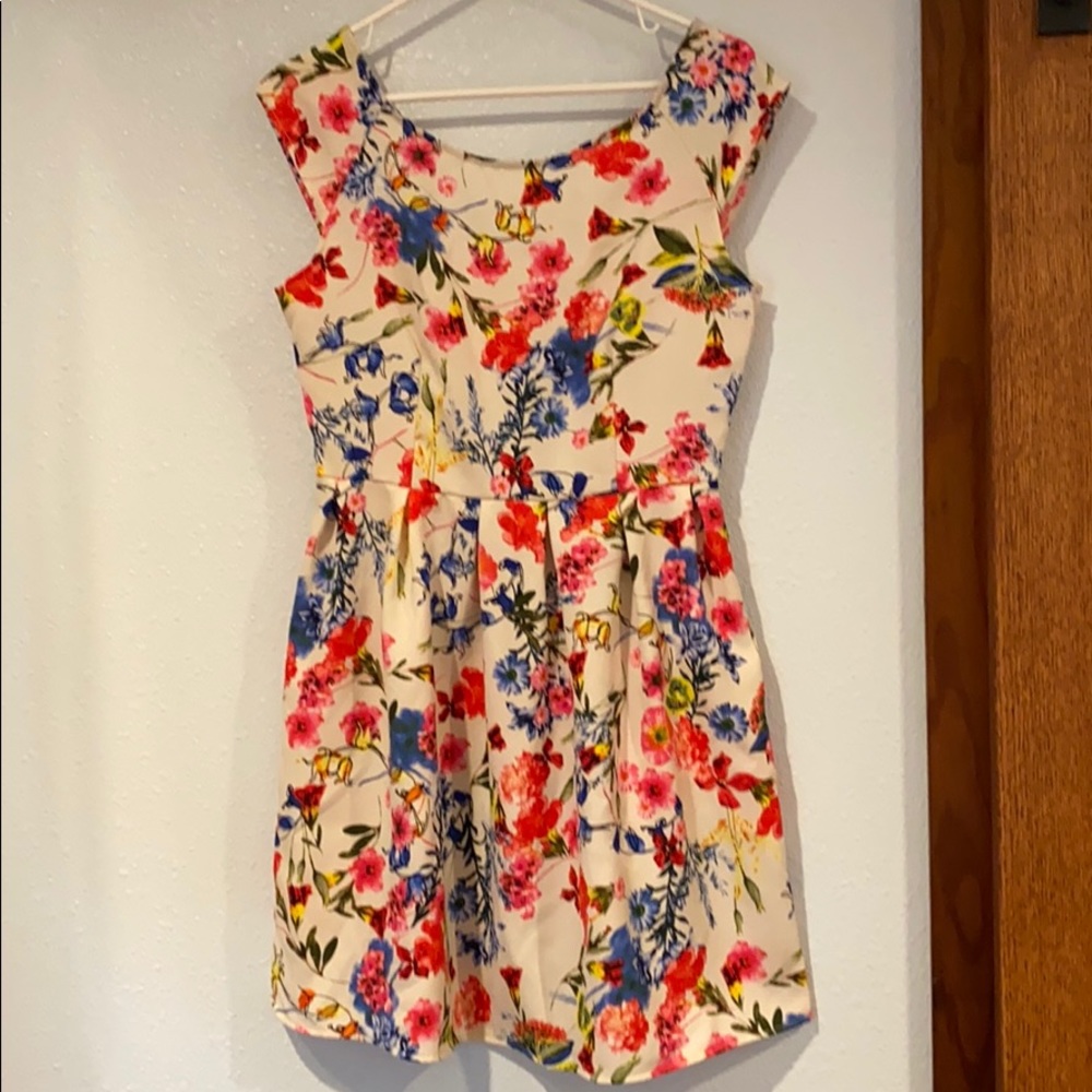 Women’s Floral Dress by One Clothing - Medium